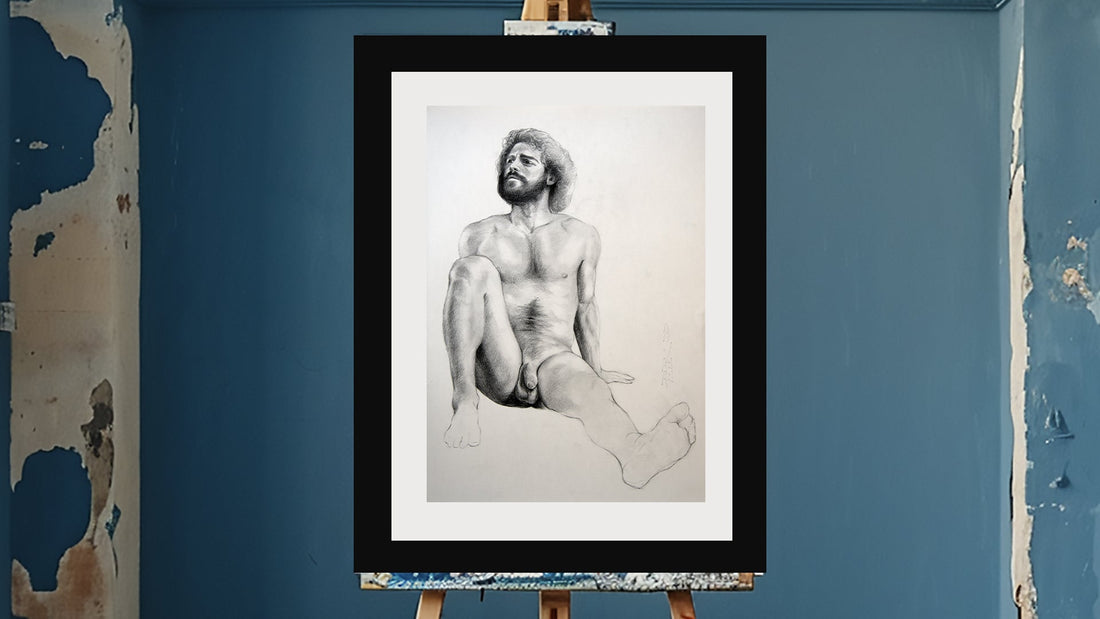 First Bare Reverie of a Male Model – A Story Behind the Artwork