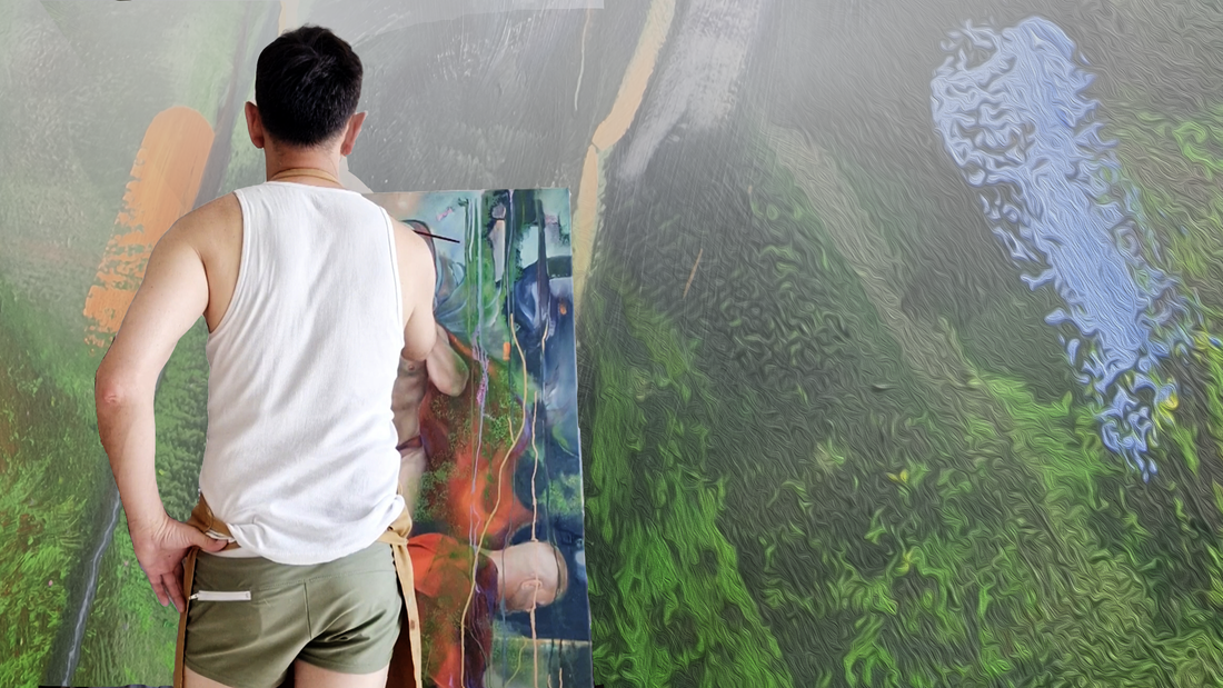 About My New Feeling Of Blank Verse In Painting