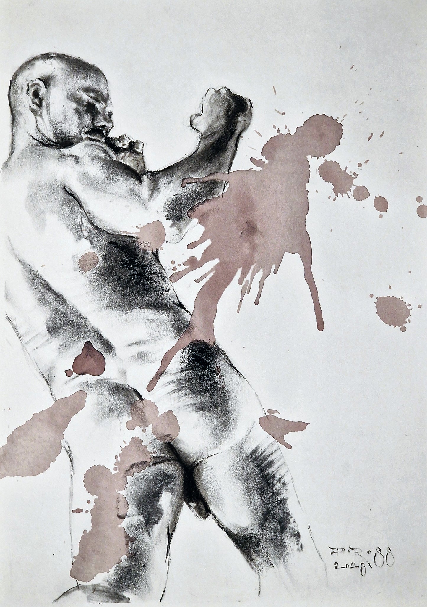 Crusher Male Figure Drawing