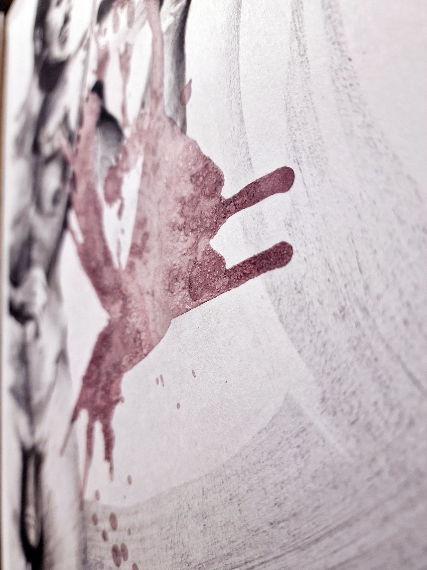 Nude Male Drawing "CercandoSi" – Charcoal & Chianti Series By Dimitri Ross