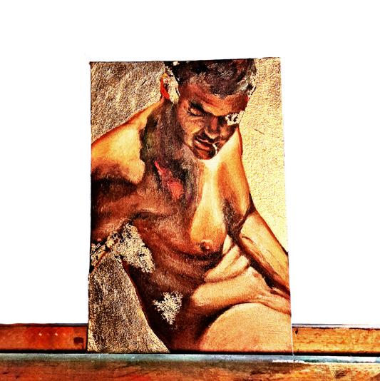 Male Figure Painting, Men in Renaissance Style Art