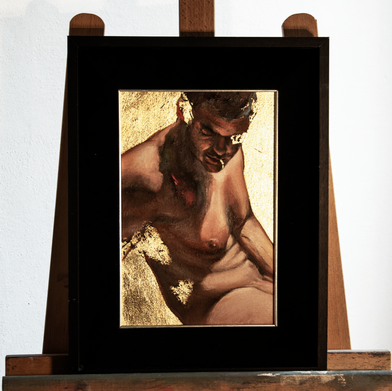 Male Figure Painting, Men in Renaissance Style Art