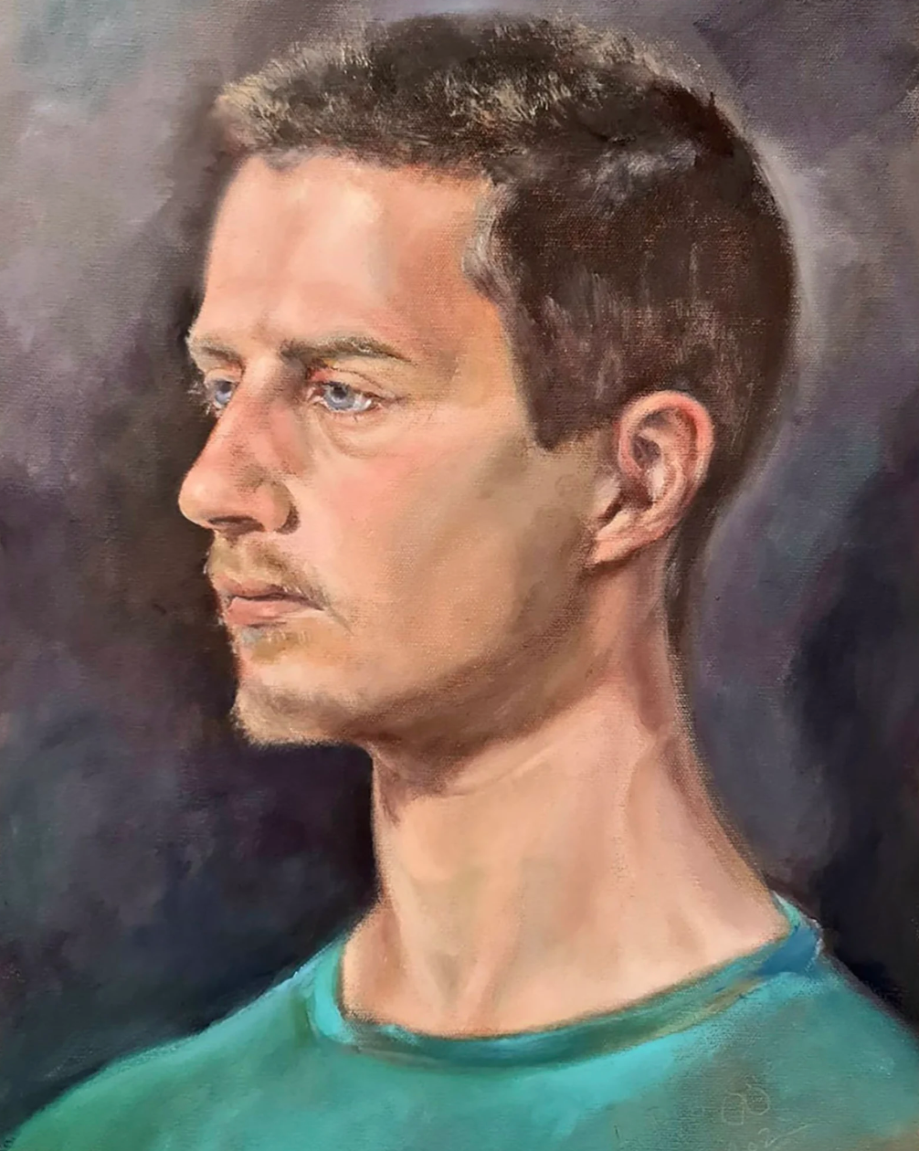 Portrait From Your Photo Custom Made Painting To Order Art Gift for Home Decor