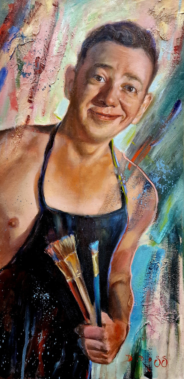 Portrait From Your Photo Custom Made Painting To Order Art Gift for Home Decor