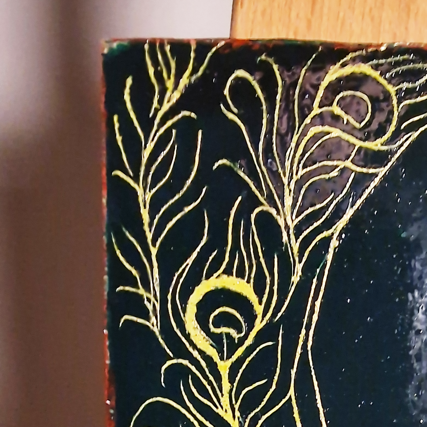 Saint Sebastian Christian Art, Male Figure Original Small Painting