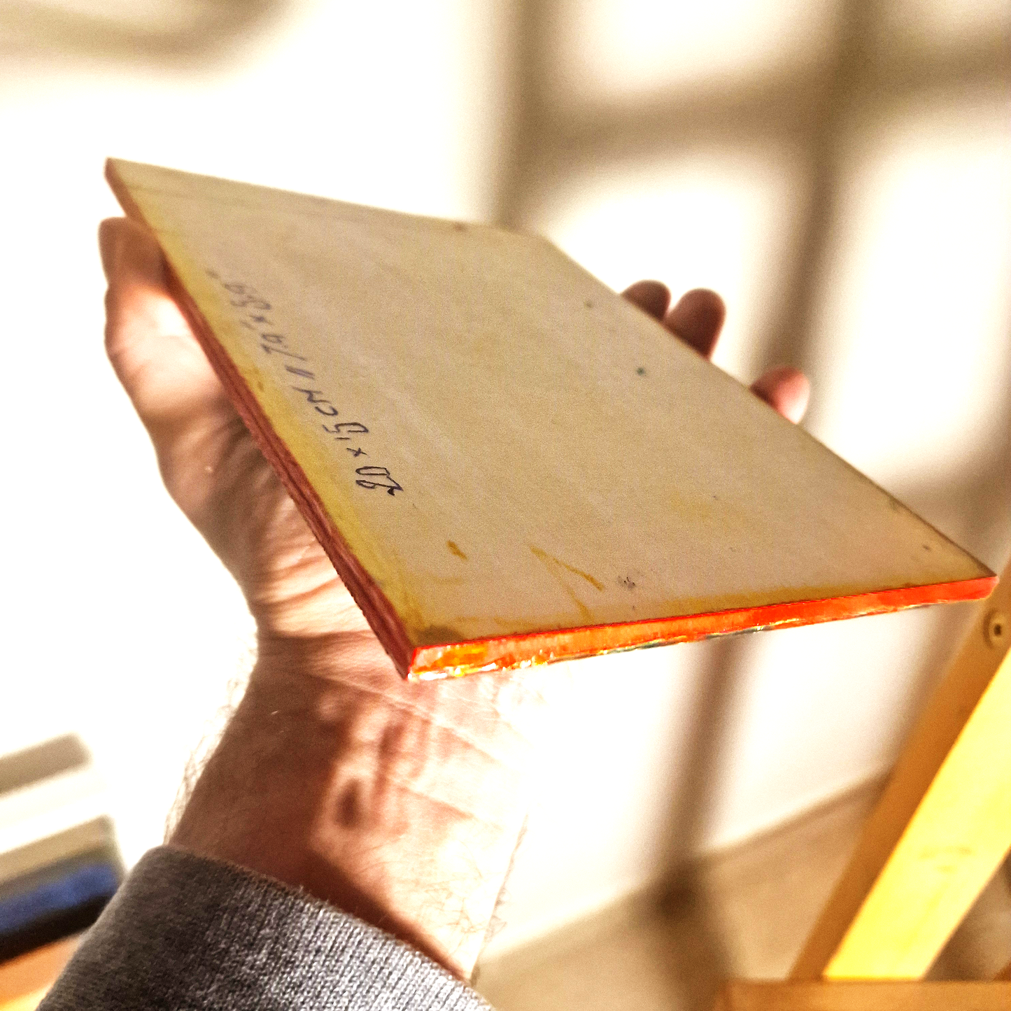 Saint Sebastian Christian Art, Male Figure Original Small Painting