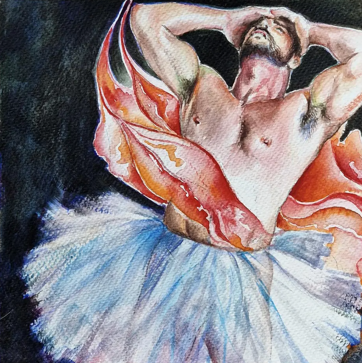 Watercolor Dancer