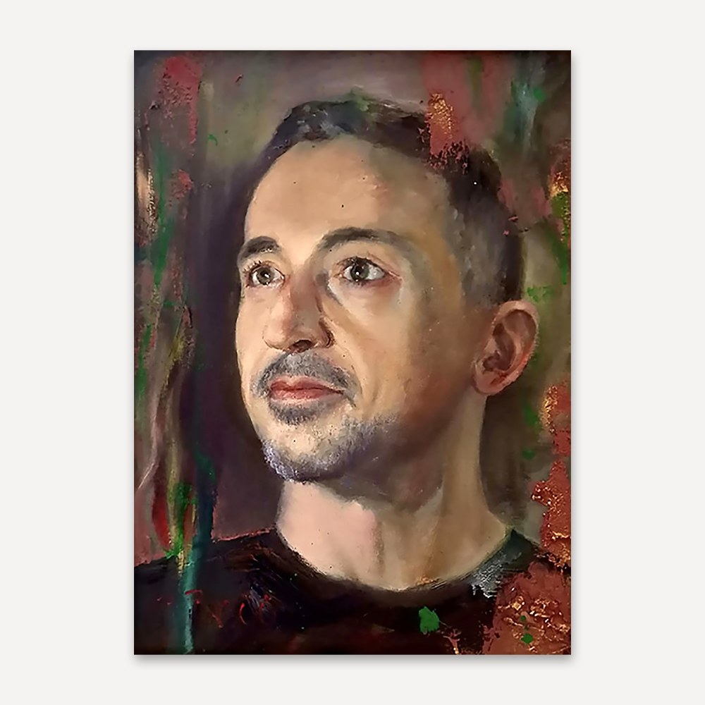 Portrait From Your Photo Custom Made Painting To Order Art Gift for Home Decor