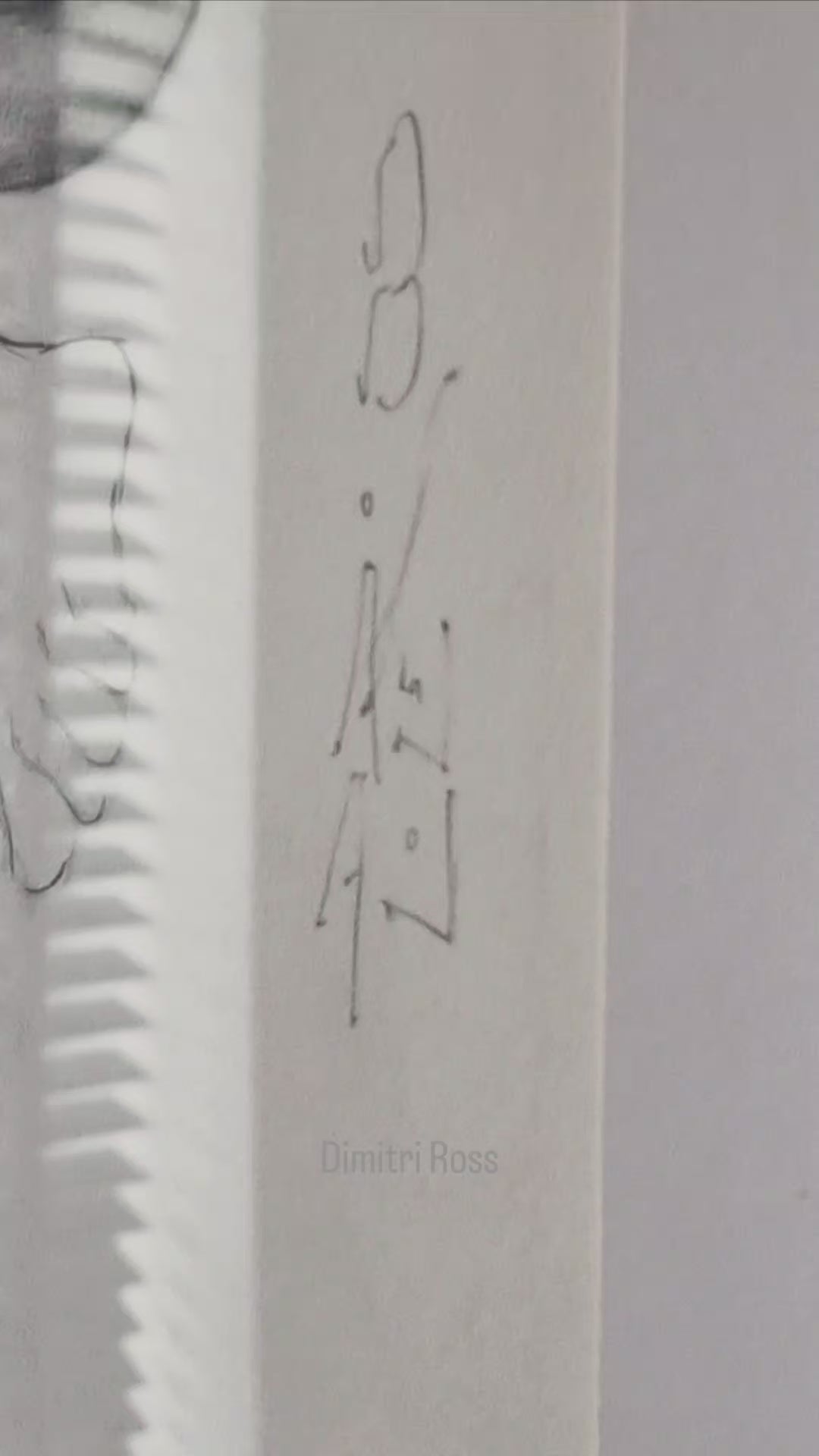 Male Figure Drawing, Man in Lying Pose Original Art